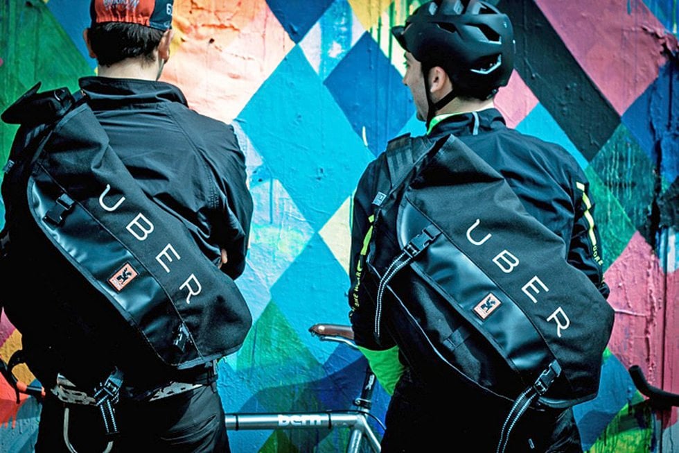 uber bike delivery salary