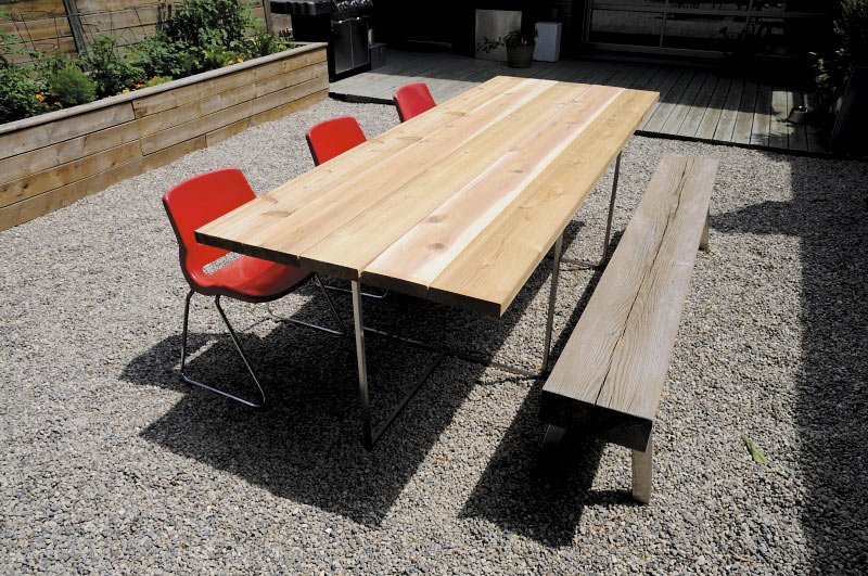 DIY backyard table - NOW Magazine