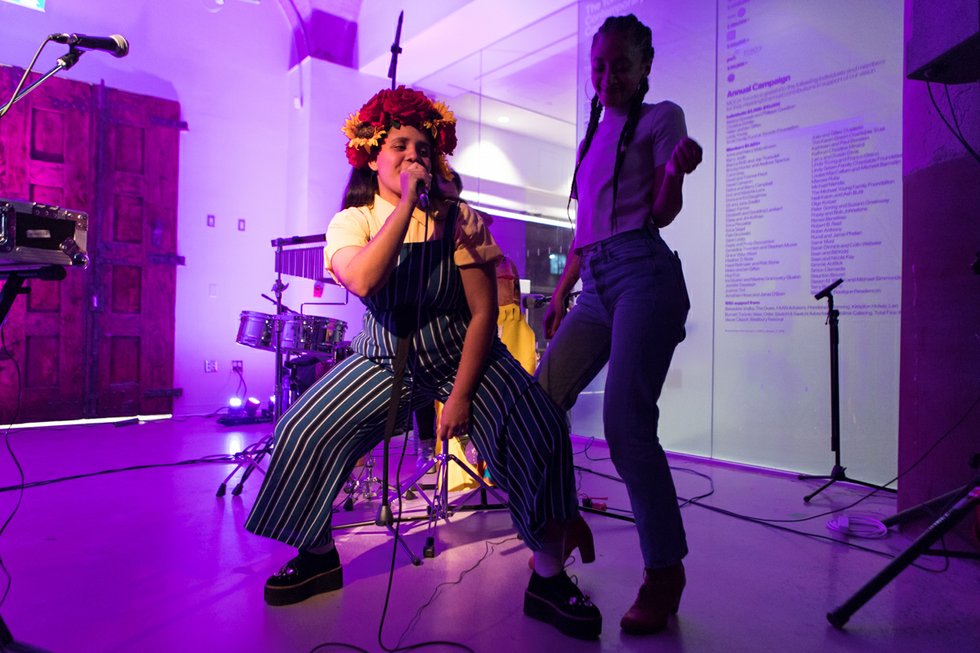 Review: Lido Pimienta delves into dating woes at the MOCA - NOW Magazine