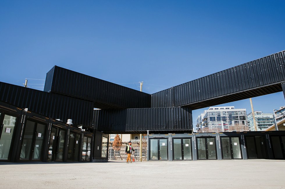 The story behind Toronto's shipping container market Stackt - NOW