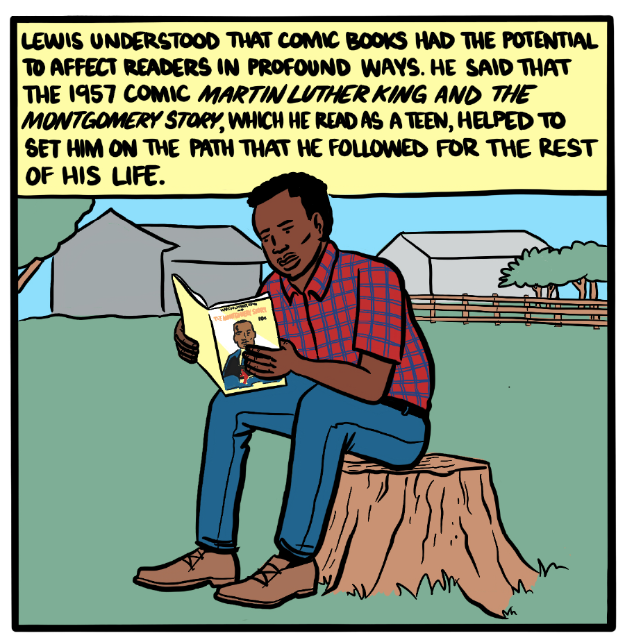 John Lewis comic