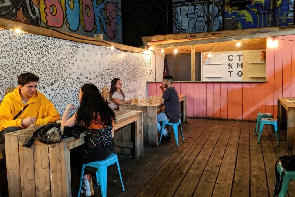 Cold Tea patio in Toronto
