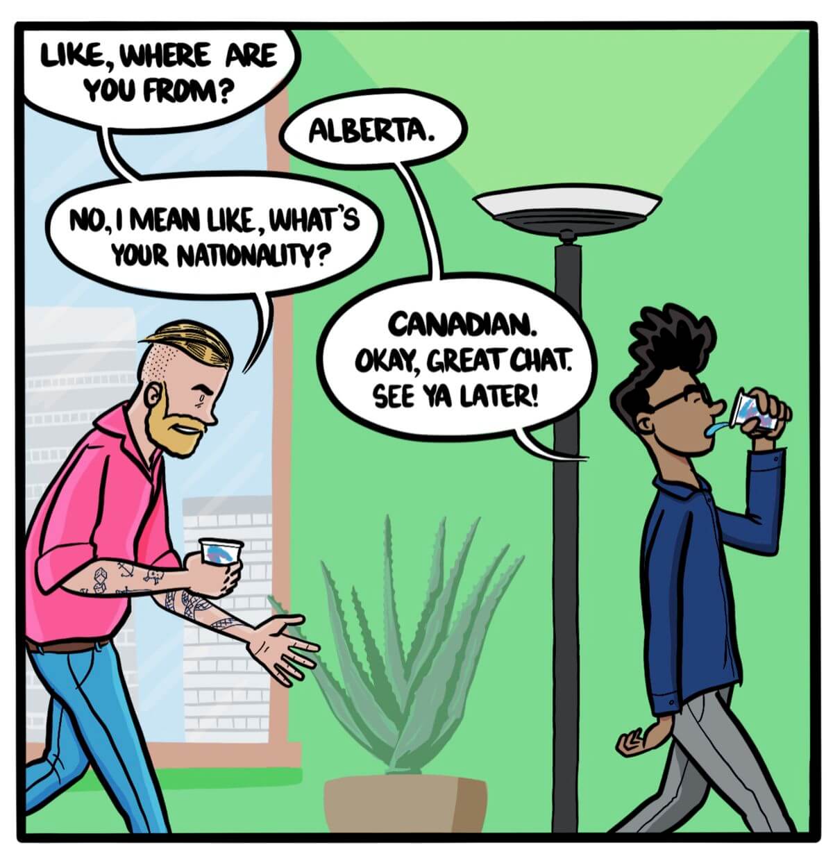 canadian stereotype comics