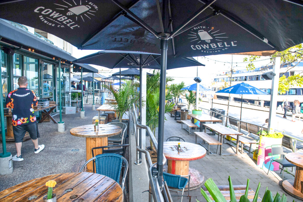 Joe Bird patio in Toronto