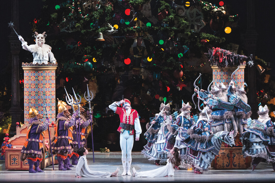 A photo of The National Ballet of Canada's performance of The Nutcracker