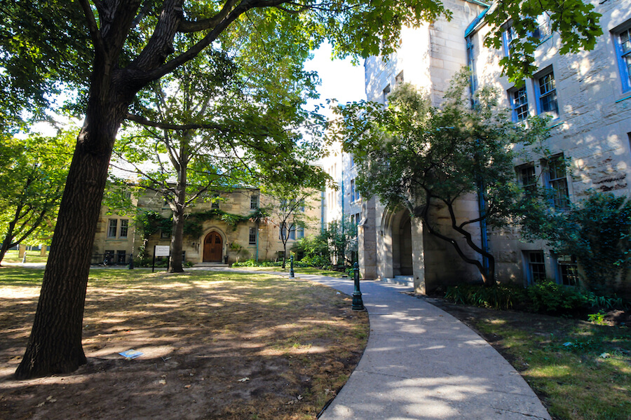 A photo of the University of Toronto's St. George Campus