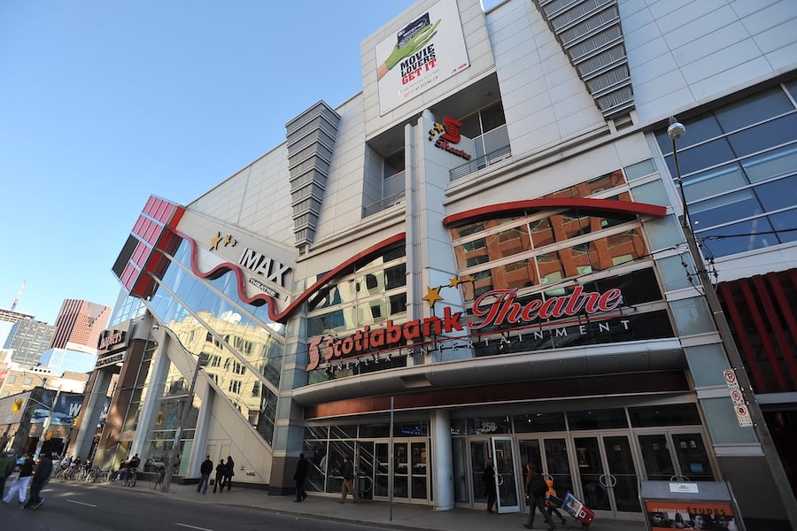 Cineplex Toronto theatres