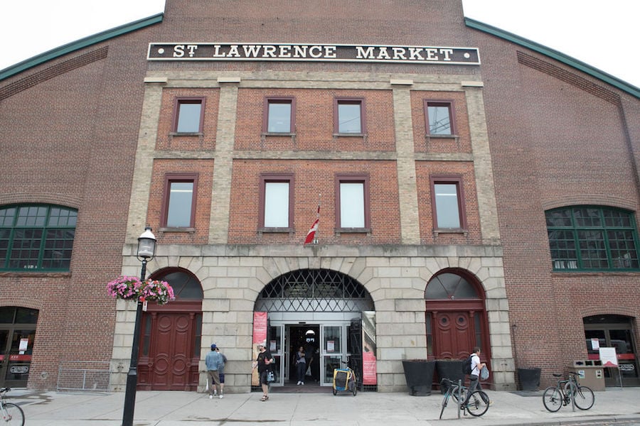A photo of the St. Lawrence Market in Toronto
