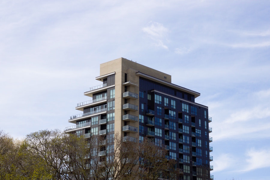 A photo of a Toronto apartment