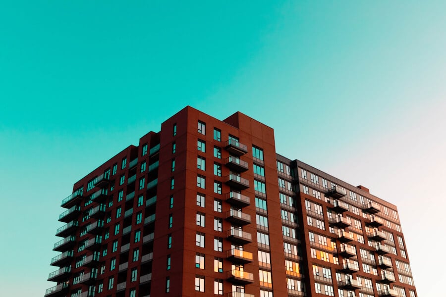 Apartment building in Scarborough Toronto