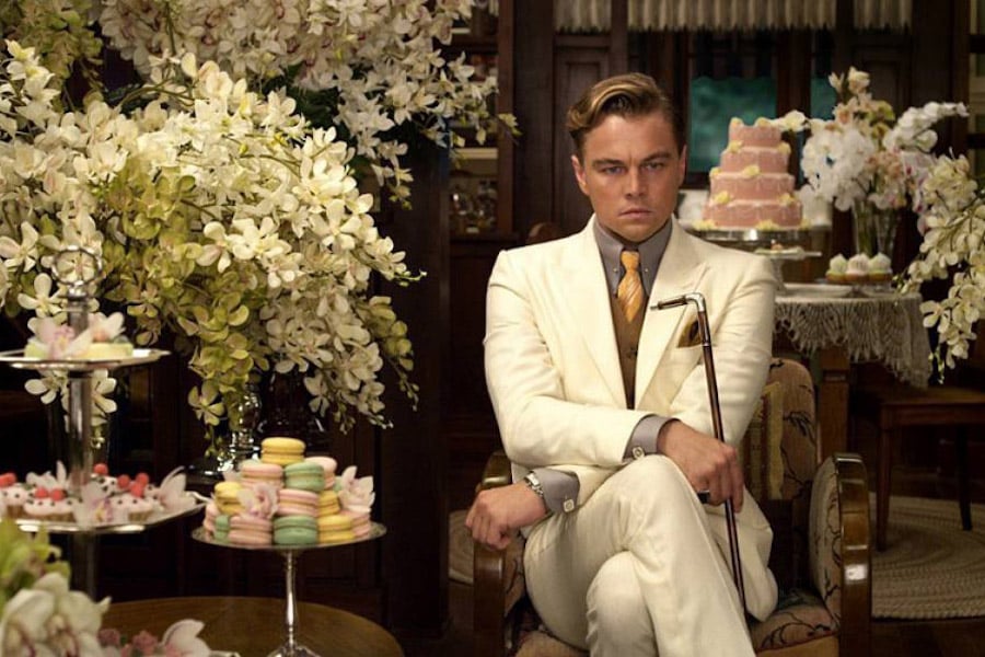 Leonardo DiCaprio played in a 2013 movie the role of the ambitious character in F. Scott Fitzgerald's novel The Great Gatsby.