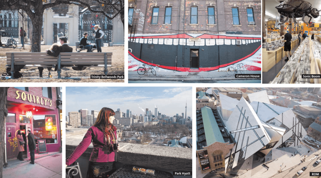 Photos of the west end of Toronto in NOW Magazine's East vs West cover story