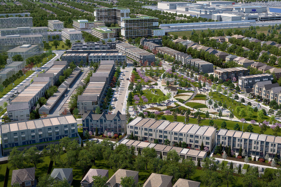 A Toronto real estate development in Lawrence Heights makes a gesture in the right direction