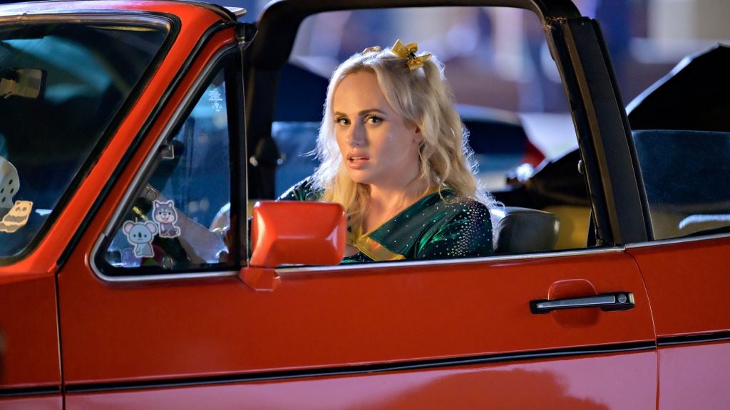 A scene from Senior Year, which is covered in movie reviews