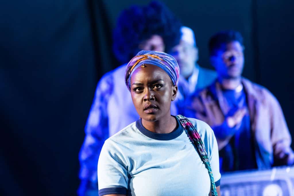 Vibrant theatre performance featuring diverse cast and expressive acting at NOW Toronto.