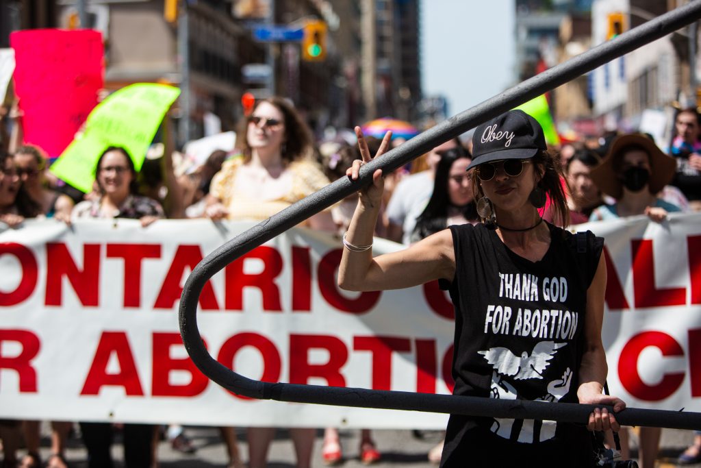 The Dyke March at Toronto Pride, June 25 2022.