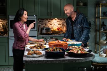 Jo Koy stars in Easter Sunday, which expands jokes about his mother seen in his Netflix specials