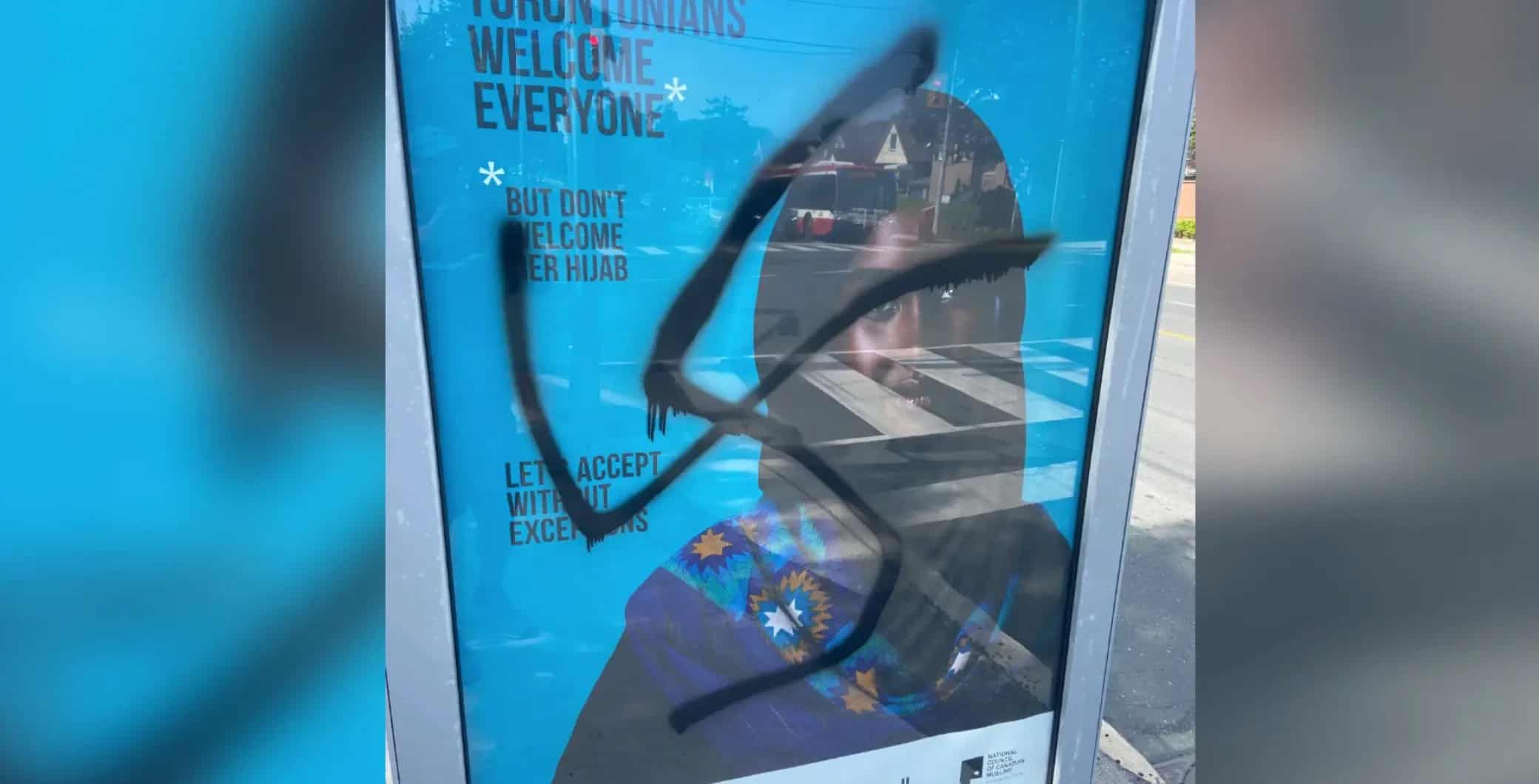 'Vile and unacceptable,' swastika found spray-painted on Scarborough bus shelter - Vimarsana News