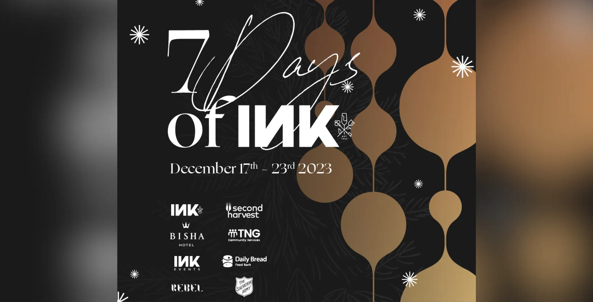INK Entertainment为支持多伦多社区在假期期间创建了为期7天的慈善活动
