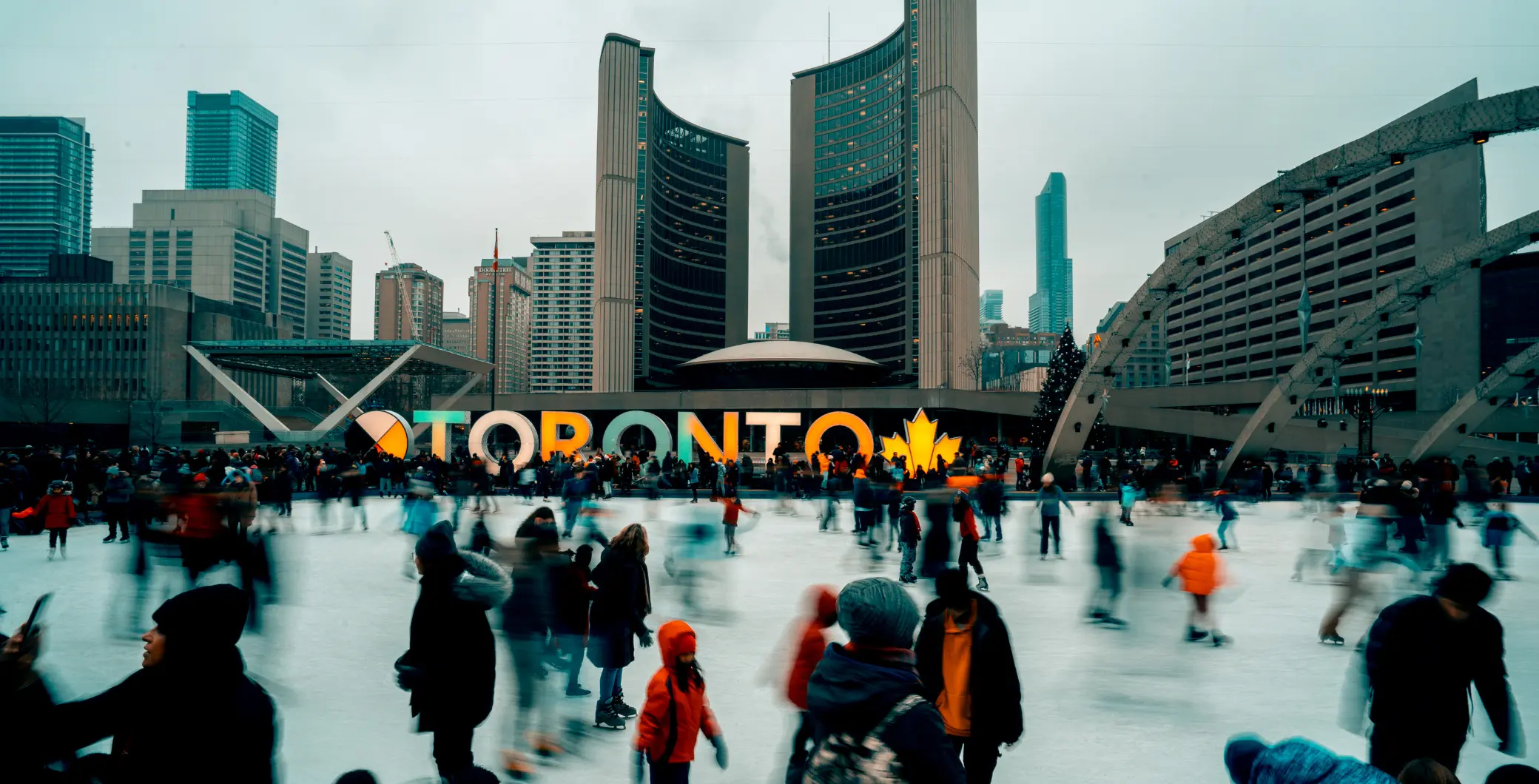 Toronto is finally getting a little break from freezing temperatures ...