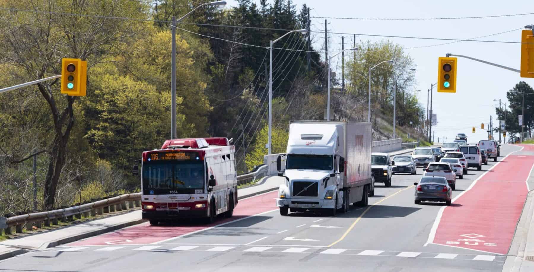 Bus Lanes Dufferin