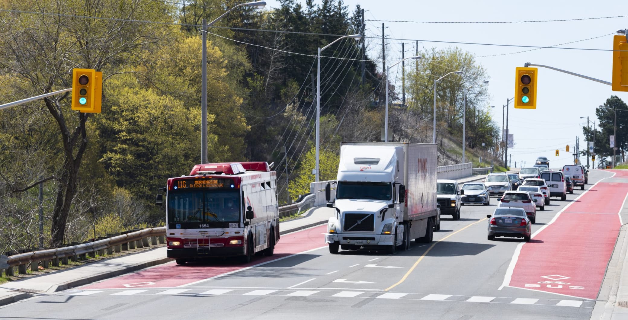 Bus Lanes Dufferin
