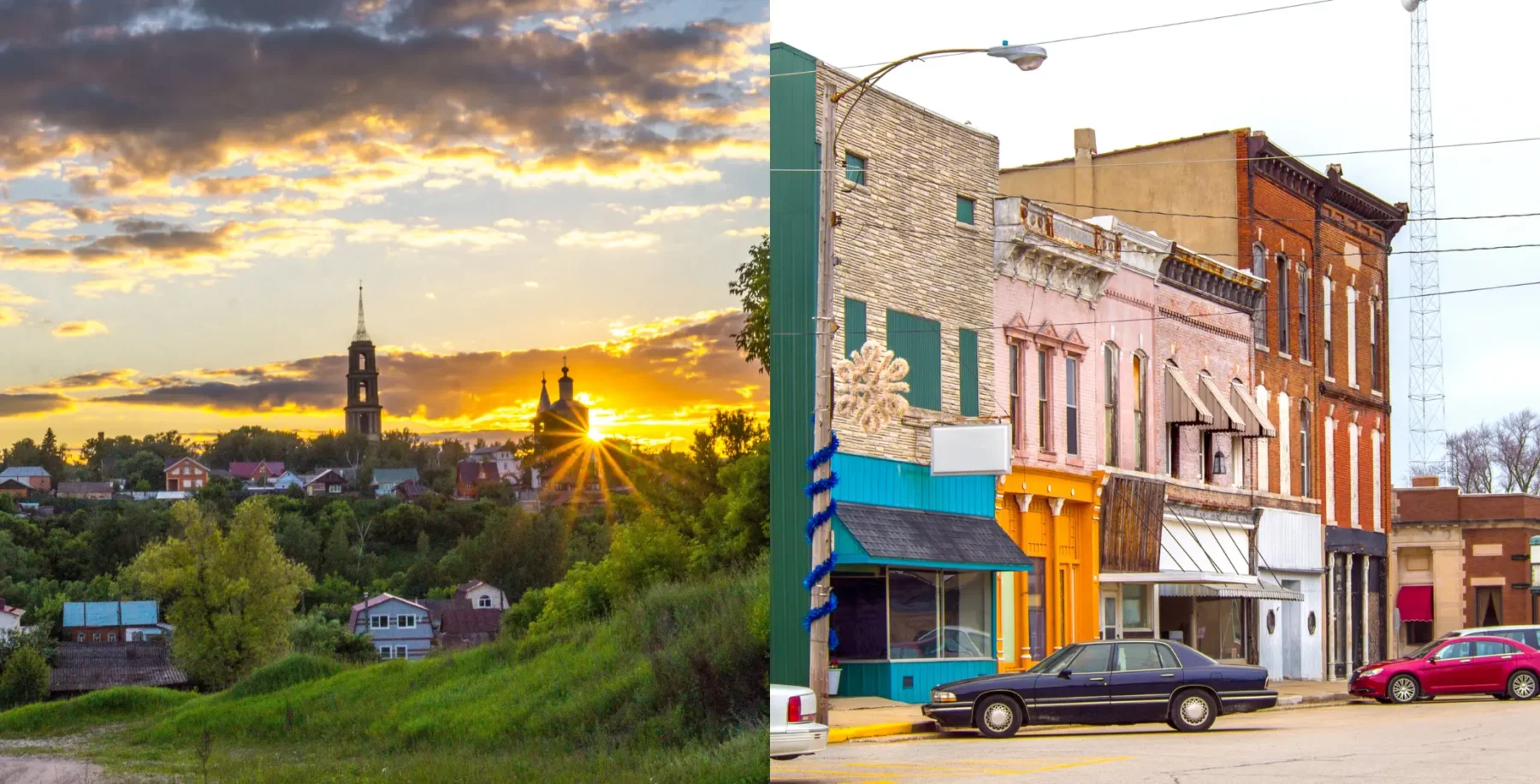 small towns