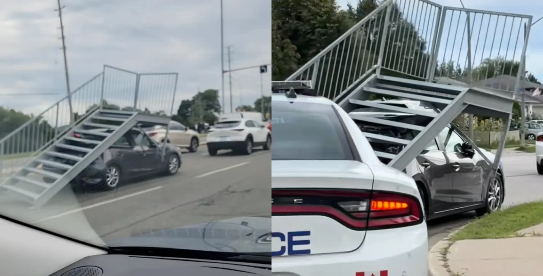 Mississauga car with stairs