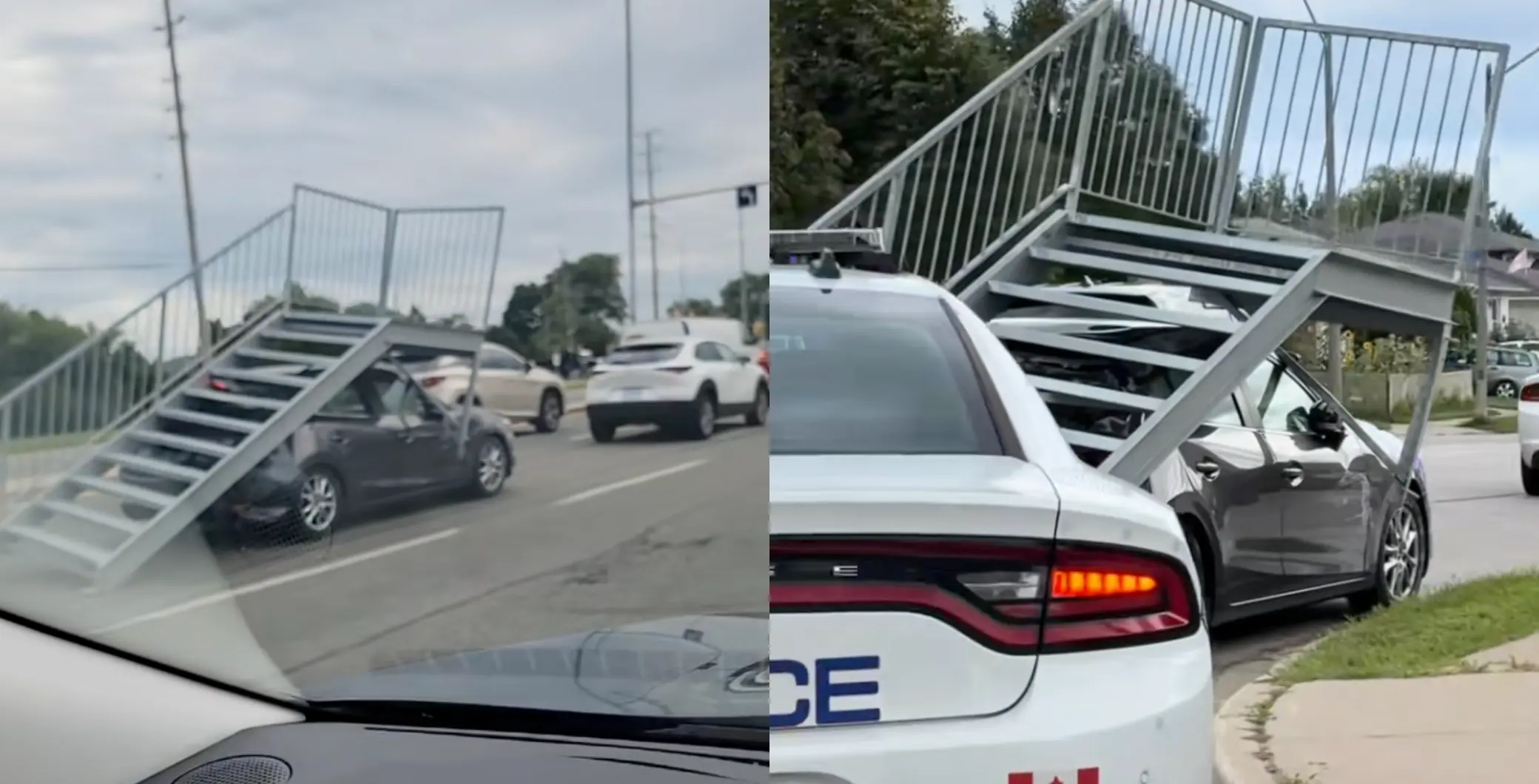 Mississauga car with stairs