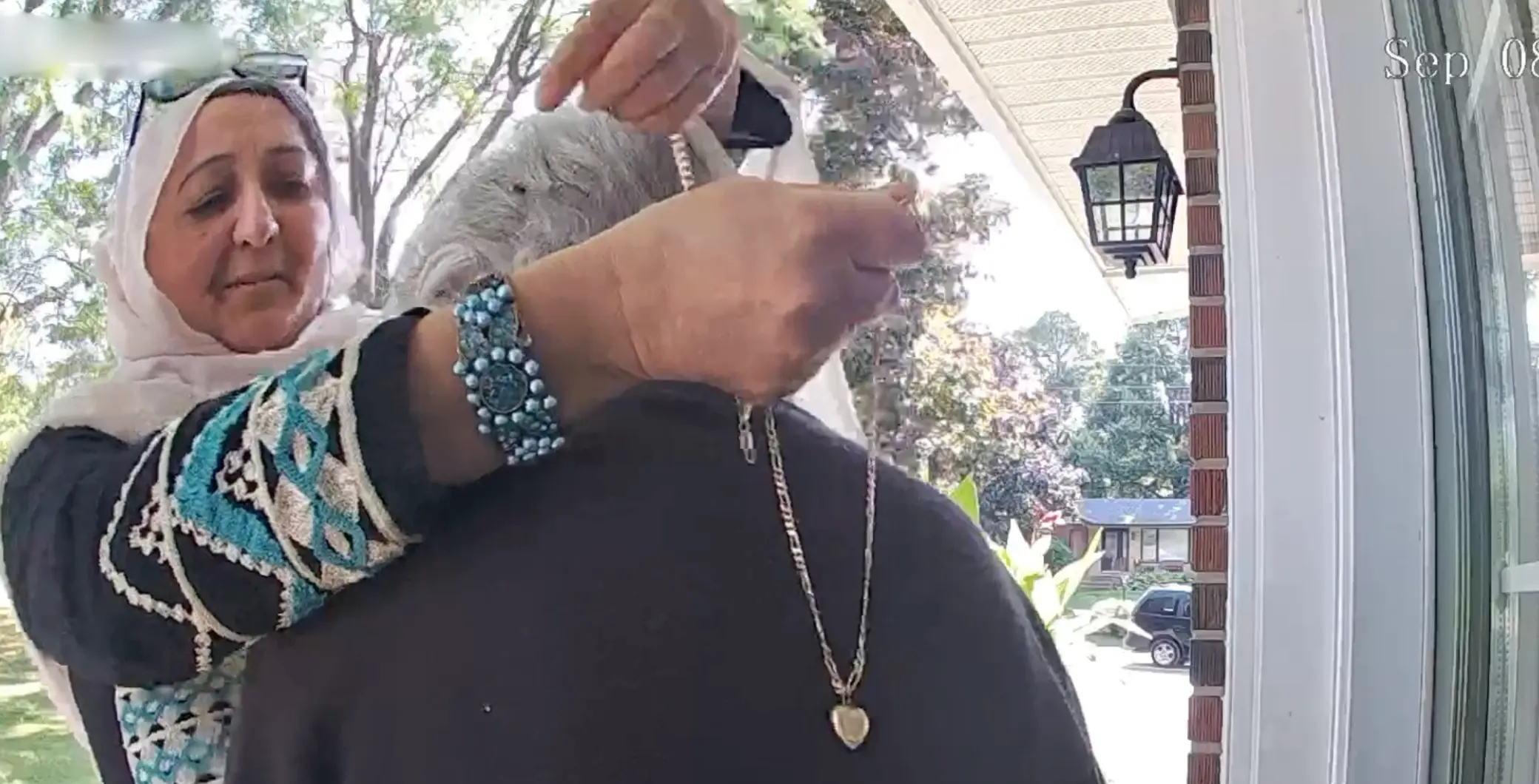 Hamilton Police are warning the public against distraction thefts and have released a video of a senior who was recently targeted.
