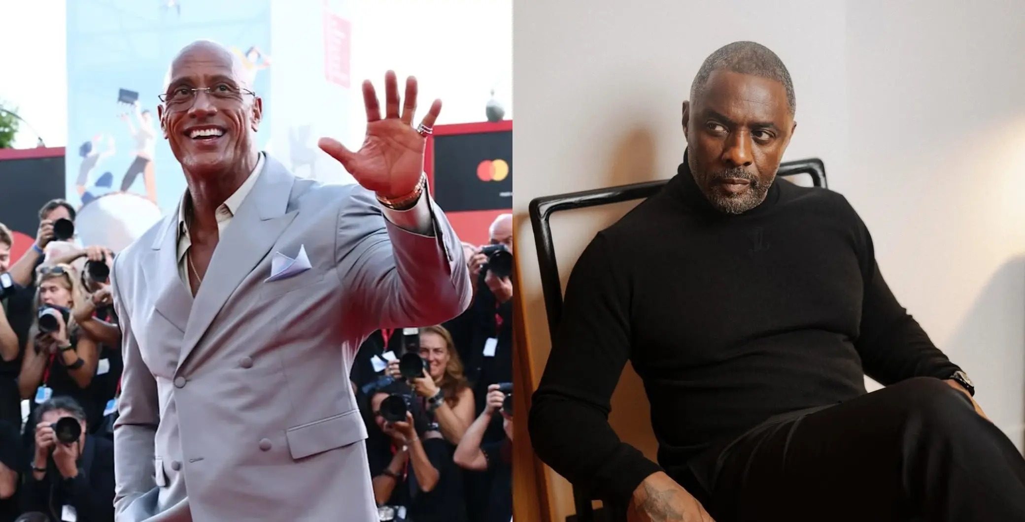 The Rock, Idris Elba