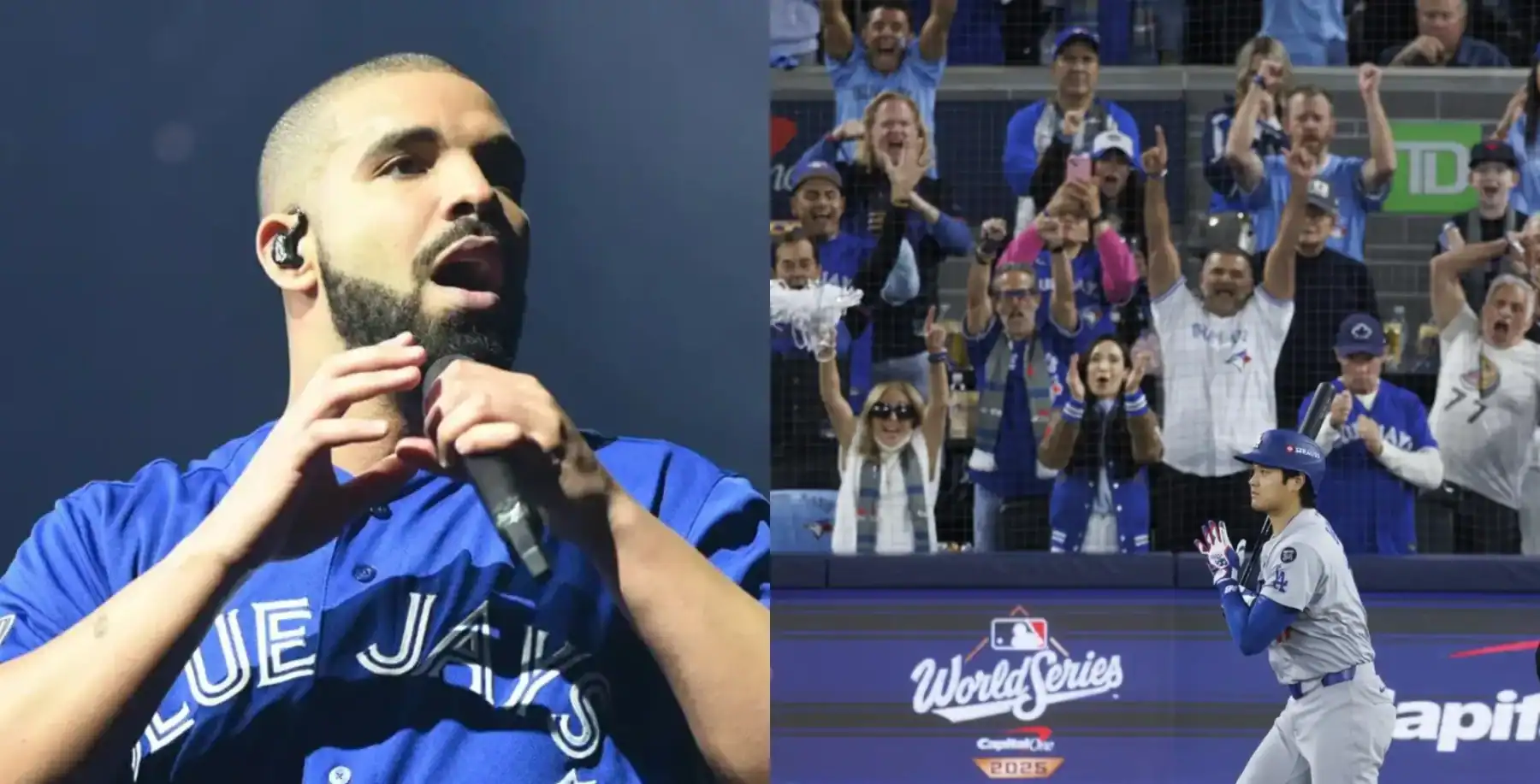 Drake and toronto blue jays