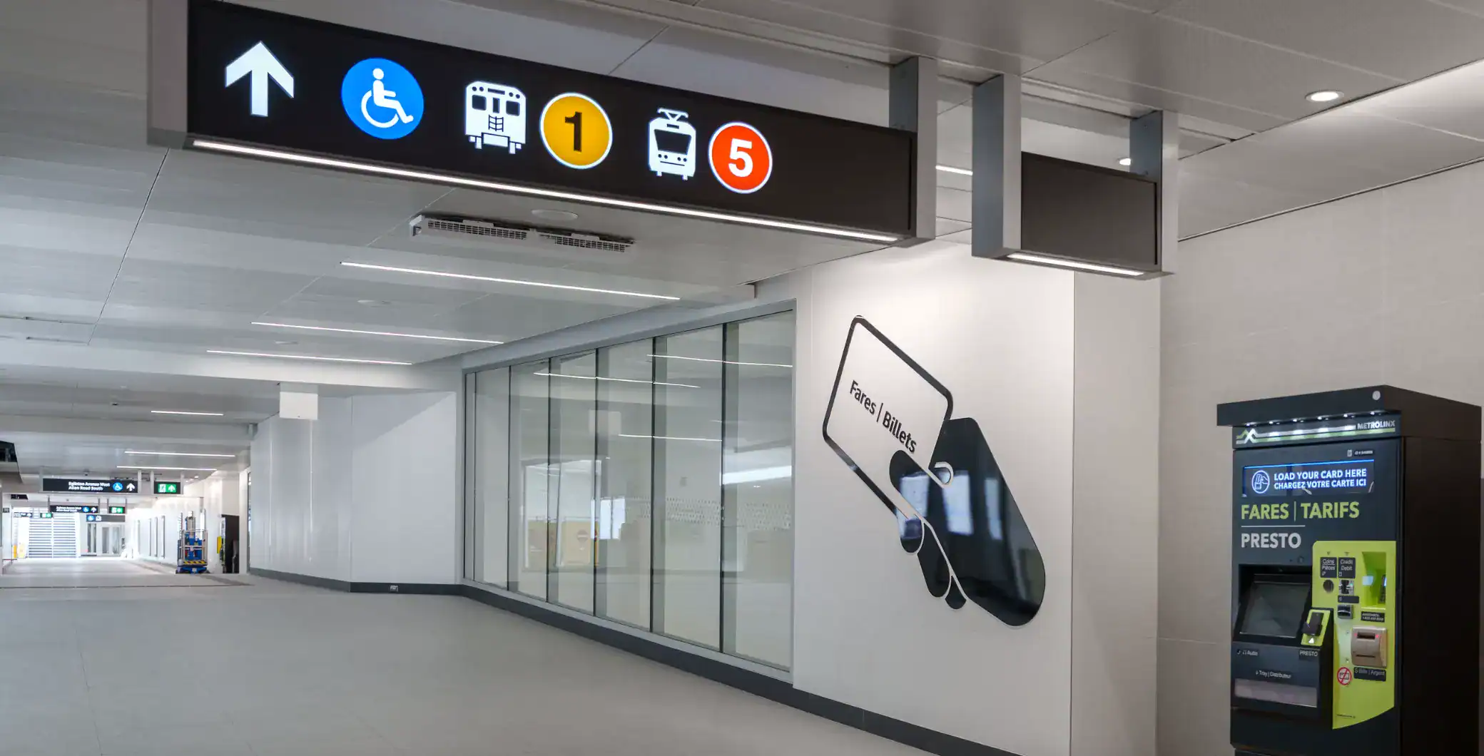 Two stations on the Eglinton Crosstown LRT line are now officially open to the public, as testing for the long-delayed line continues.