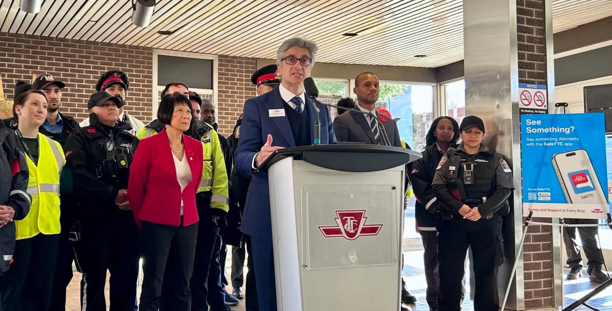 A TTC employee was stabbed at TMU station on Wednesday, but the transit agency is reinforcing its commitment to safety.
