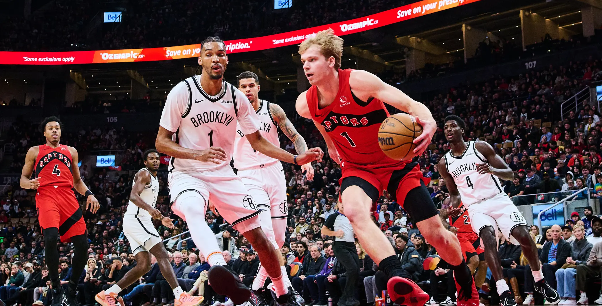 ‘Raptors run the east,’ Toronto Raptors fans erupt after seventh straight win over the Brooklyn Nets
