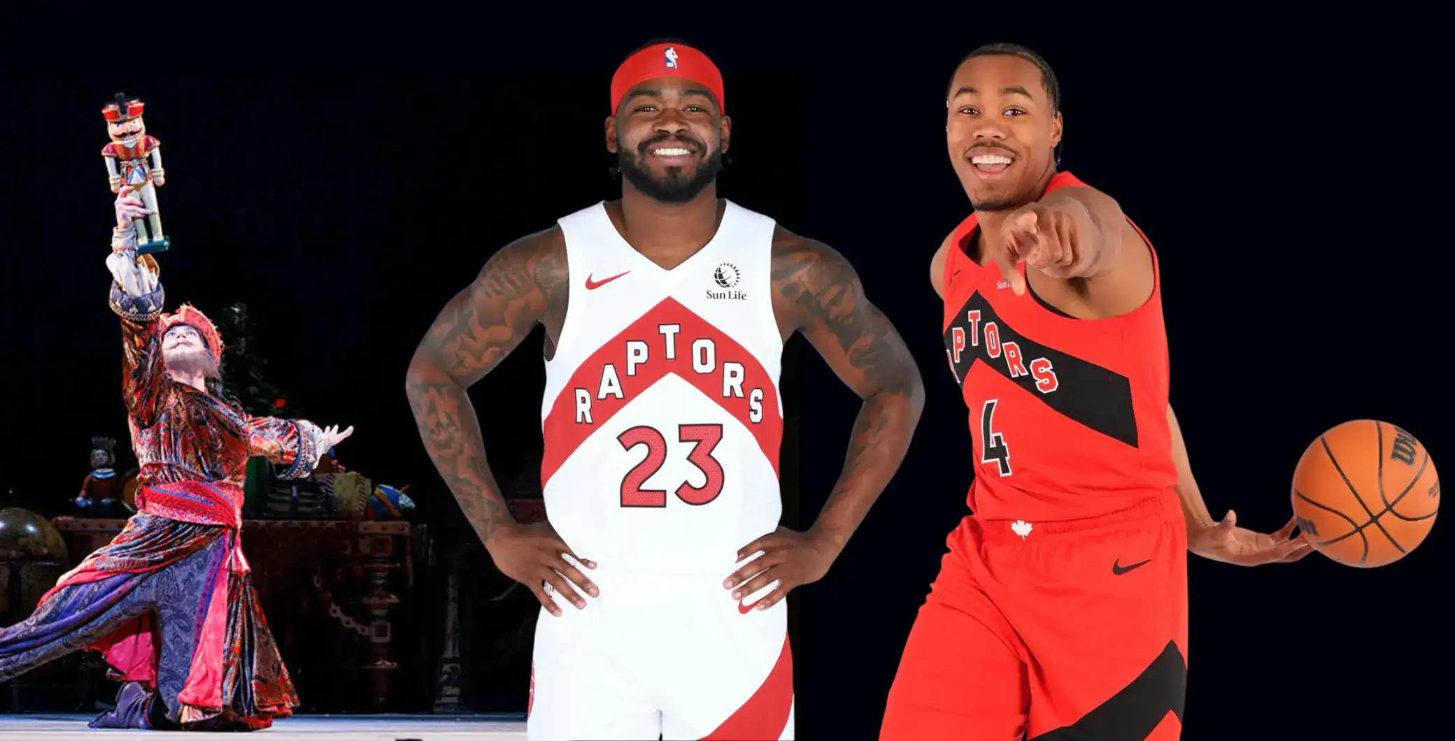 Celebrity appearances are a long-standing tradition with Nutcracker productions around the world and for its 30th anniversary in Toronto, Raptors Scottie Barnes and Jamal Shead will be making cameos as Cannon Dolls this year.