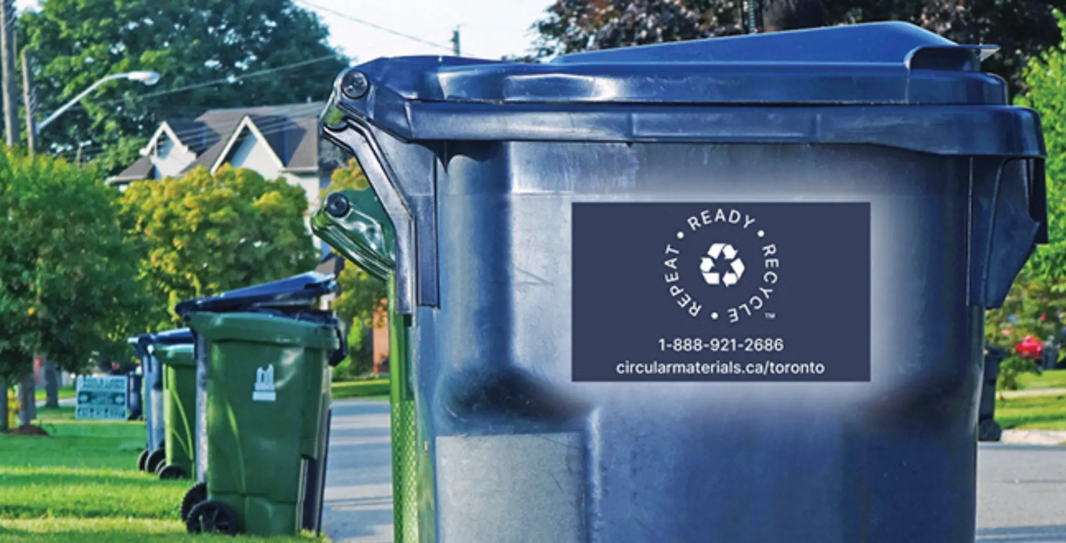 A new blue bin system is taking over Toronto and promising to reduce costs for the municipality and make recycling easier with a new app.