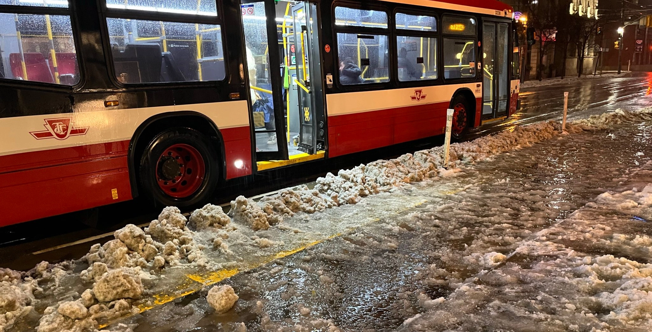 Pedestrians are venting their frustrations online as sidewalks remain icy and flooded with slush, while the city prioritizes plowing major...