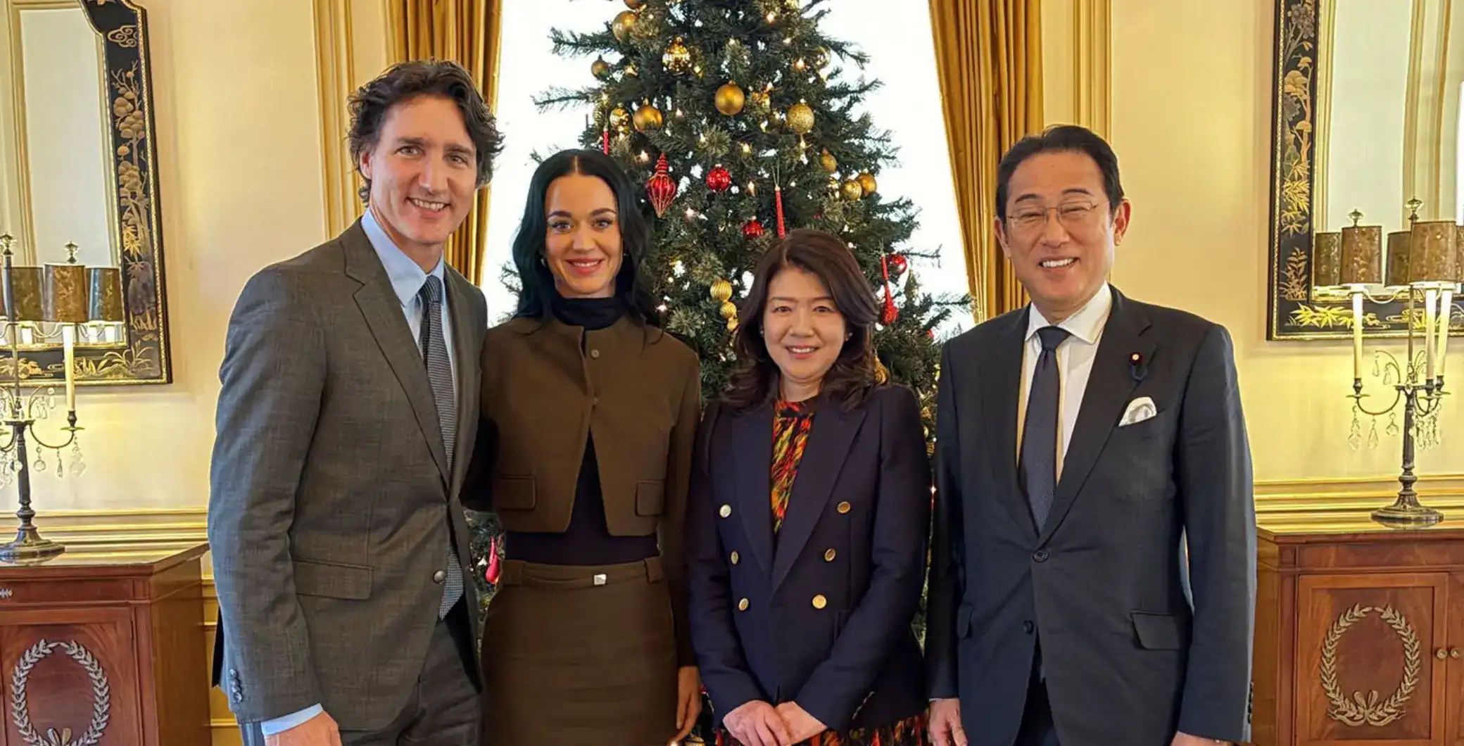 ‘The craziest hard launch,’ Internet reacts to Justin Trudeau and Katy Perry’s meeting with Japanese PM