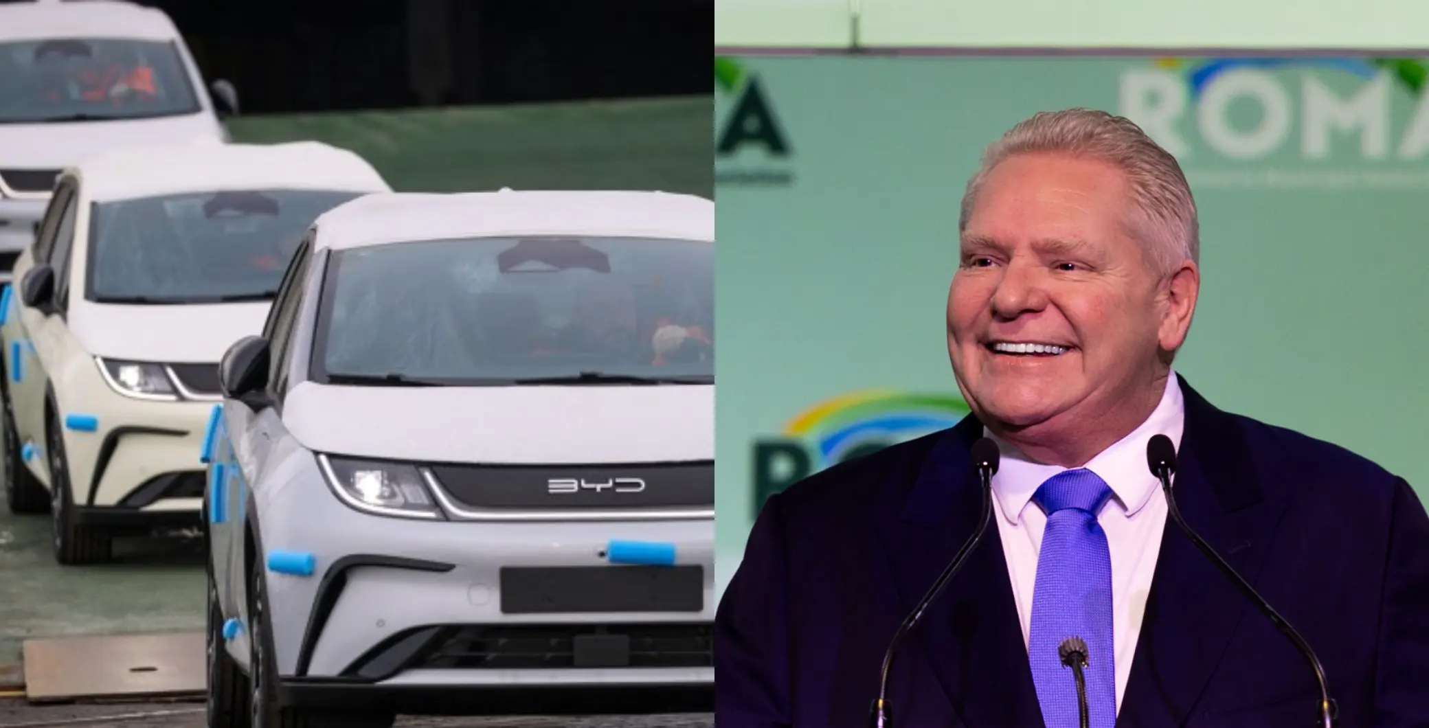   Theyre going to be listening , Ford slams Ottawa Chinese EV trade deal