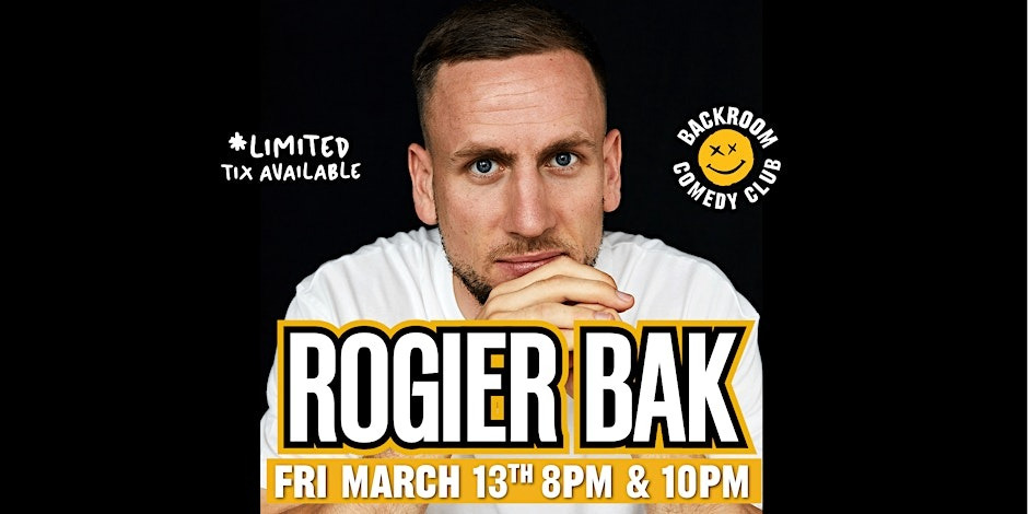 Rogier Bak live @ Backroom Comedy Club | Limited Edition SHOW