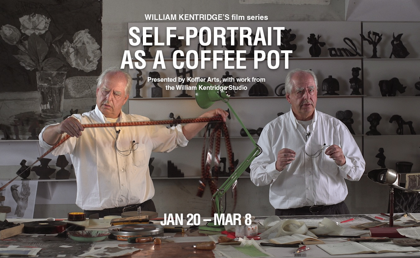 William Kentridge film series : SELF - PORTRAIT AS A COFFEE POT