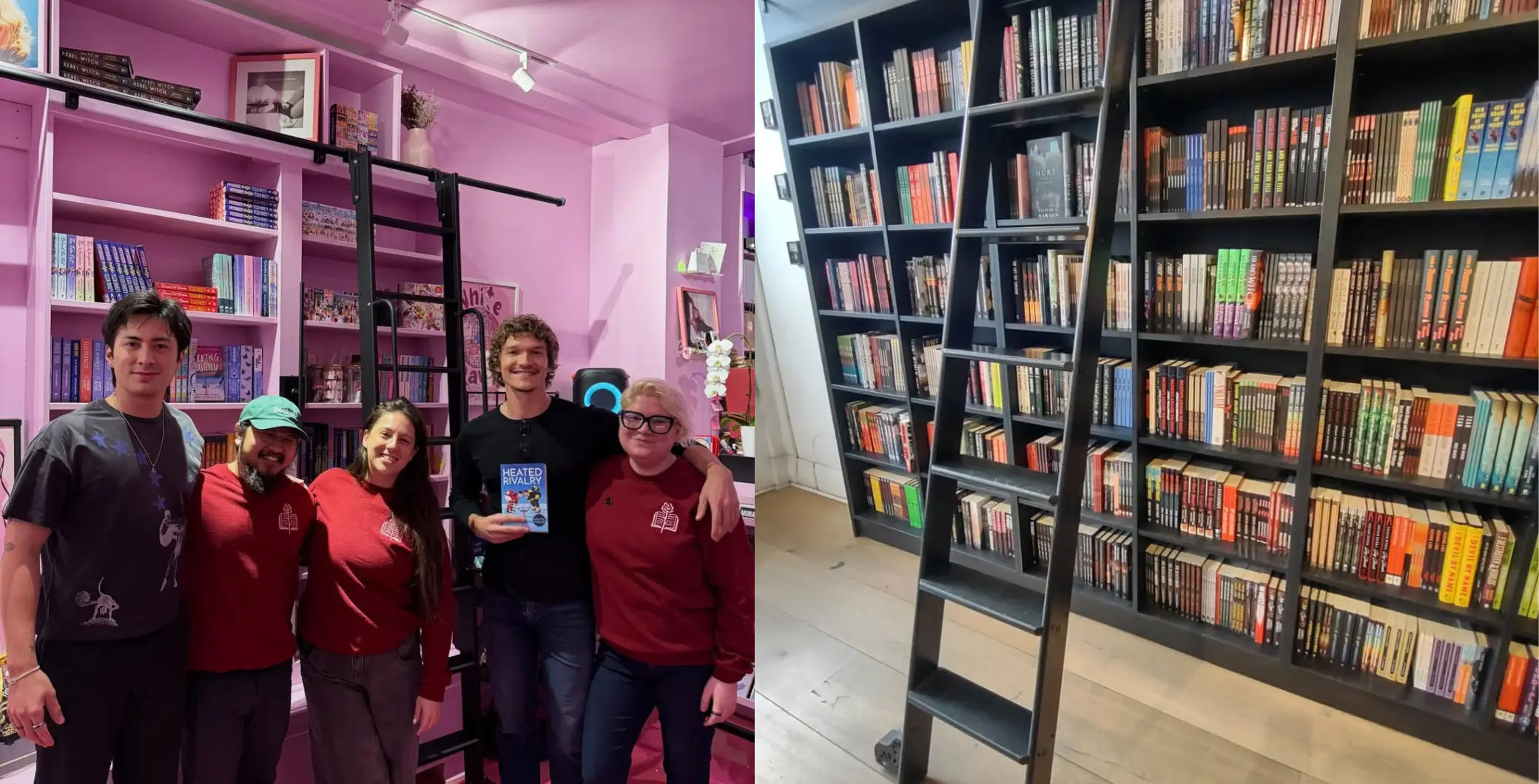 When romance meets horror — or isn’t that every modern love story? Hopeless Romantic Books x Little Ghosts Books pop-up starting this week.