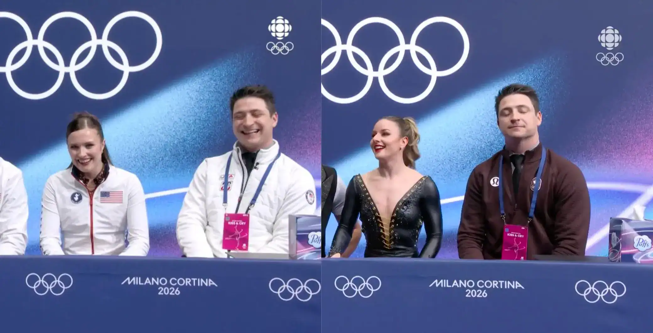 ‘He isn’t a traitor, it’s his job,’ Canadians divided as former Olympian Scott Moir coaches Team USA and Team Canada
