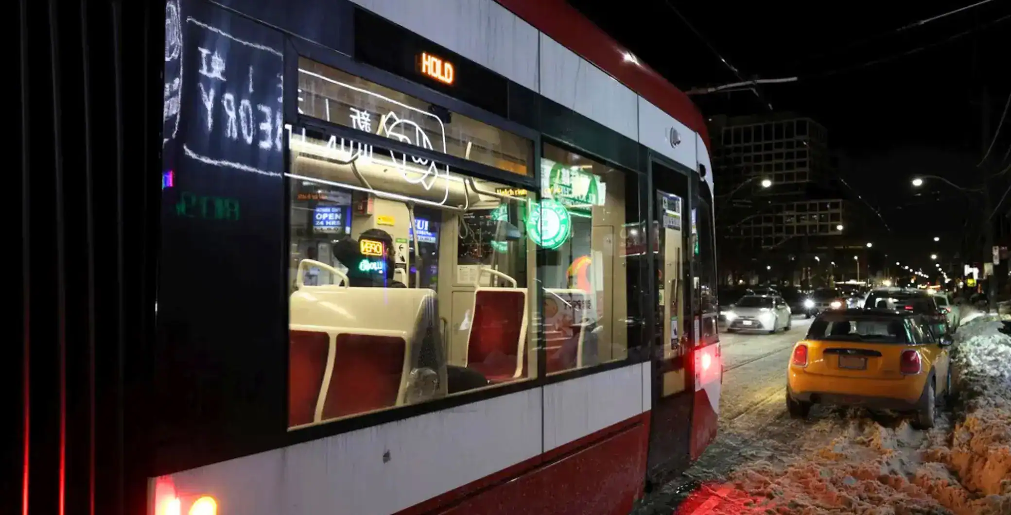 Some transit riders are suggesting the city should create permanent “no-parking zones” on major downtown roads, beyond snow removal days. 