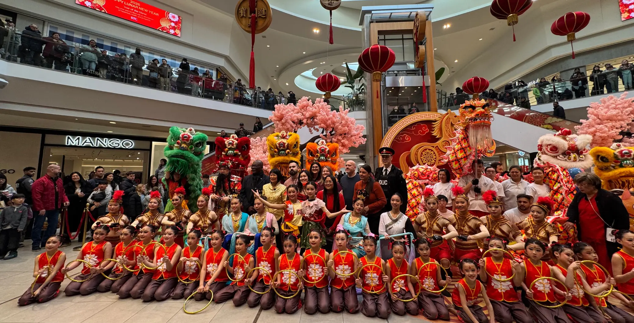Lunar New Year celebrations are kicking off across the city, with Scarborough Town Centre being the one of the first to usher in the Year of the Fire Horse.