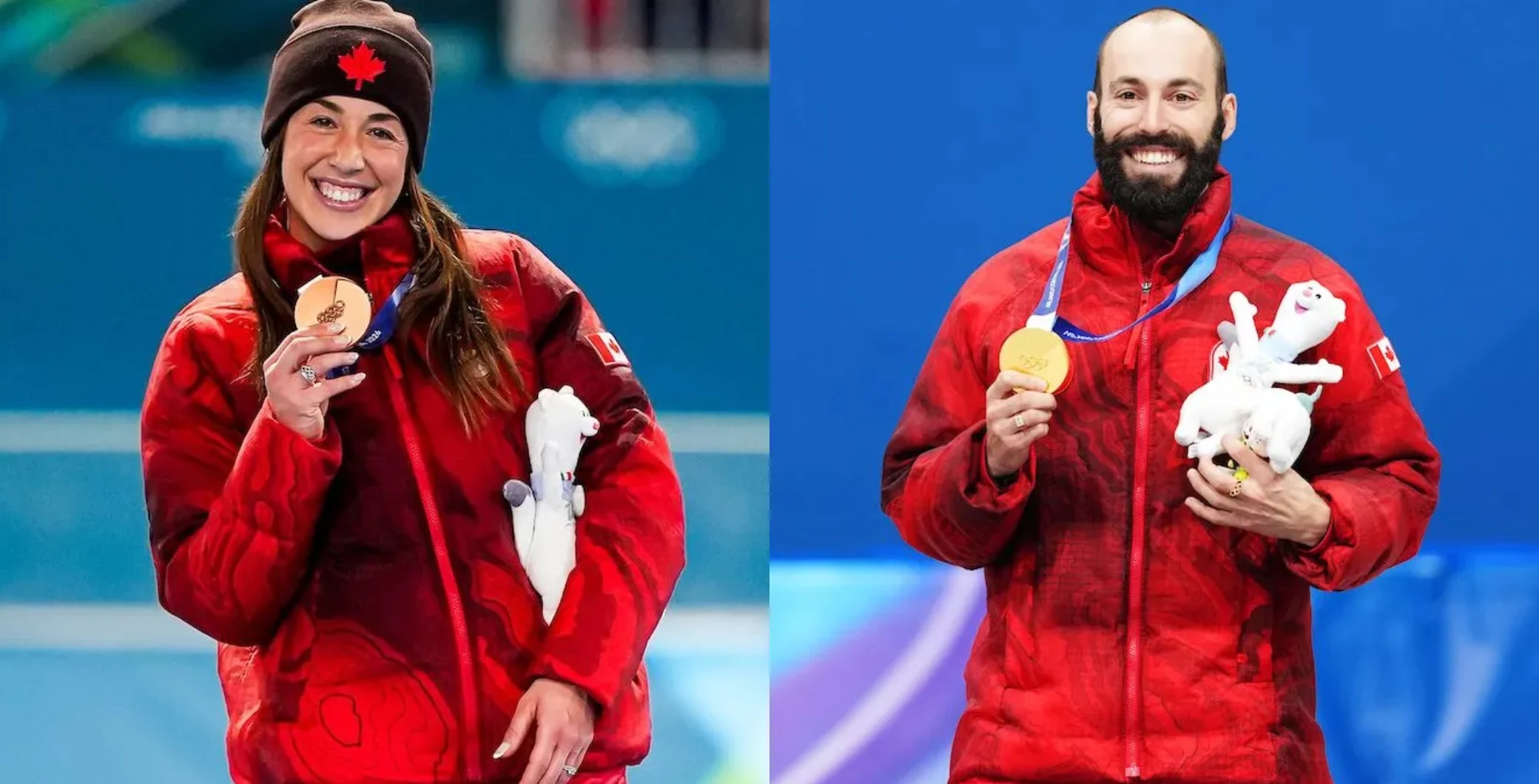 Speed skaters Valerie Maltais and Steven Dubois will be Canada’s flagbearers for Sunday’s closing ceremonies at the Milano Cortina Olympics.