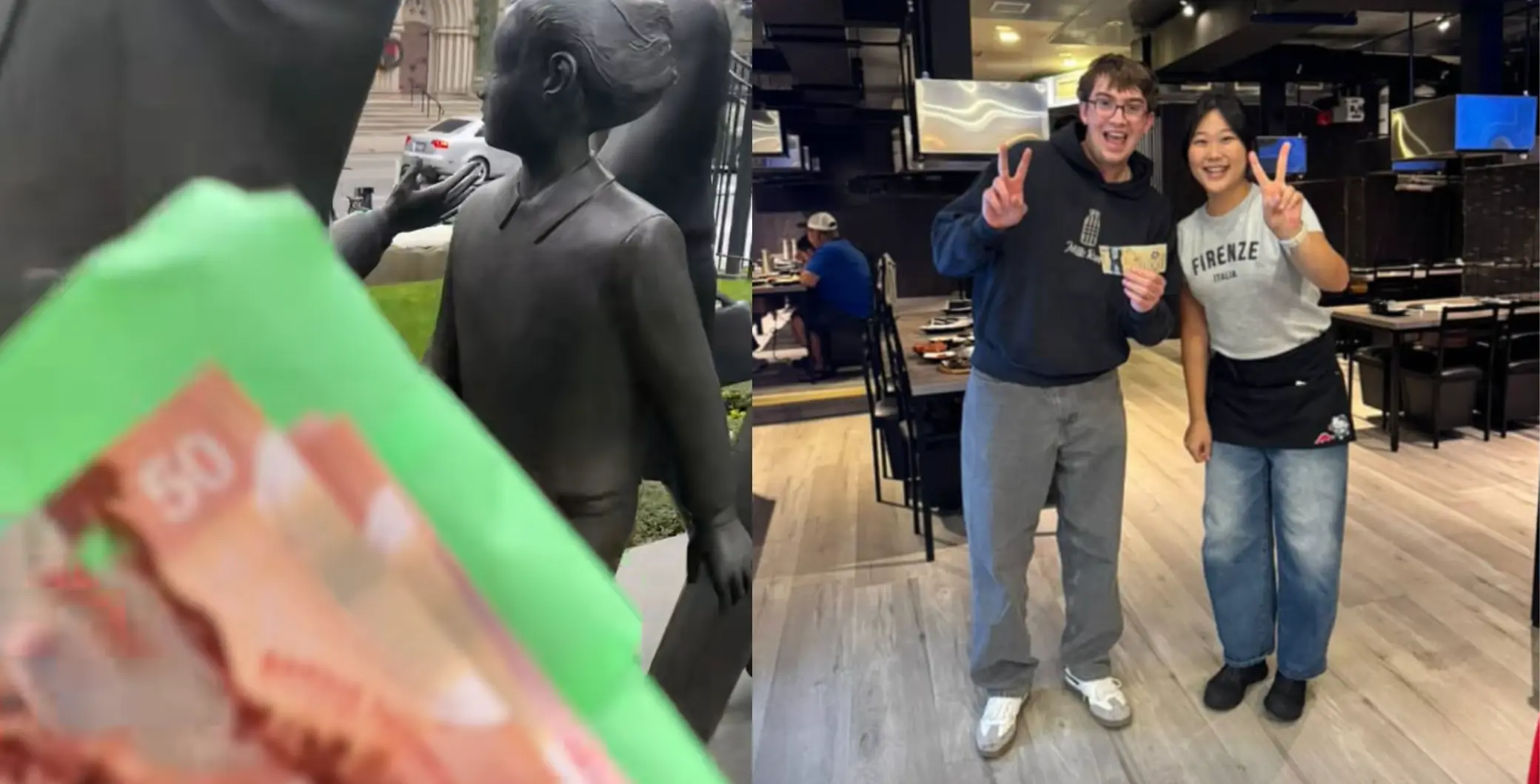 These two Toronto creators are paying it forward by hiding money for strangers to find