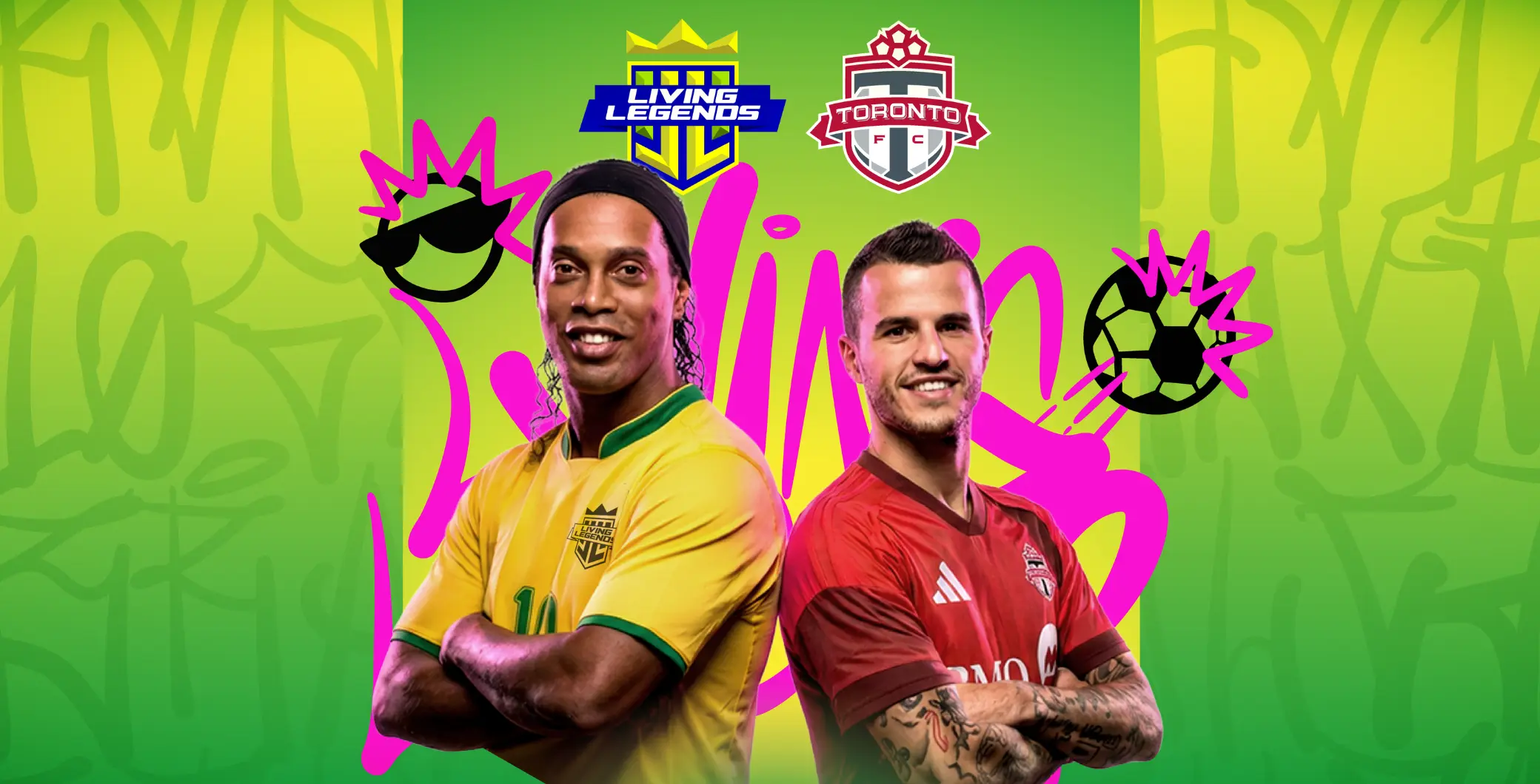Global football icon Ronaldinho is heading to Toronto this spring for a one-night legends match that will bring some of the sport’s biggest names to BMO Field.