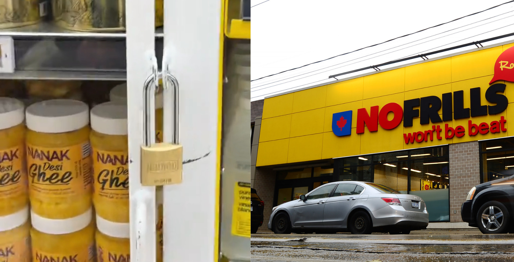 A TikTok has gone viral for showing ghee (a clarified butter popular with the South Asian community) locked behind glass at a grocery store.